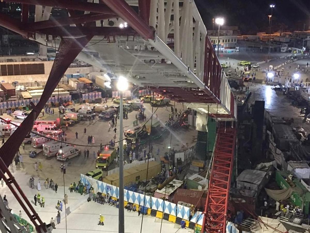 Mecca crane accident: 9 Indian pilgrims among injured